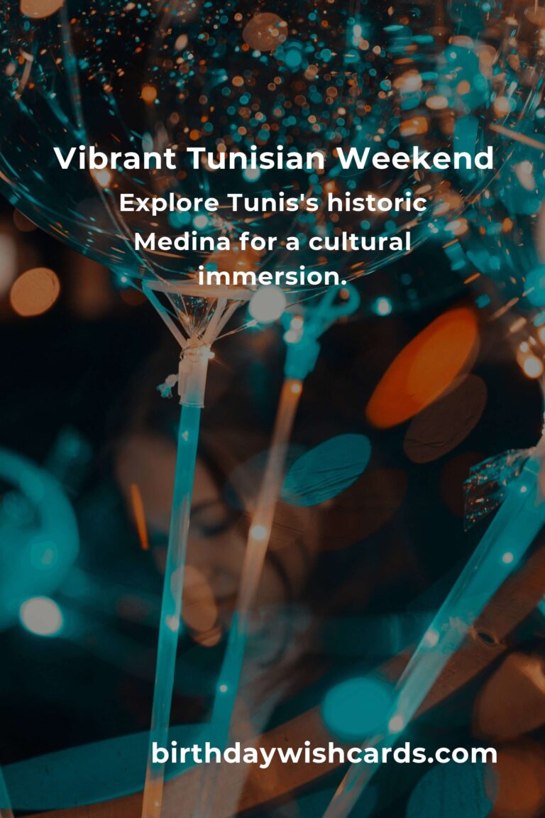 Discover the Heart of Tunis: Unforgettable Local Events This Weekend