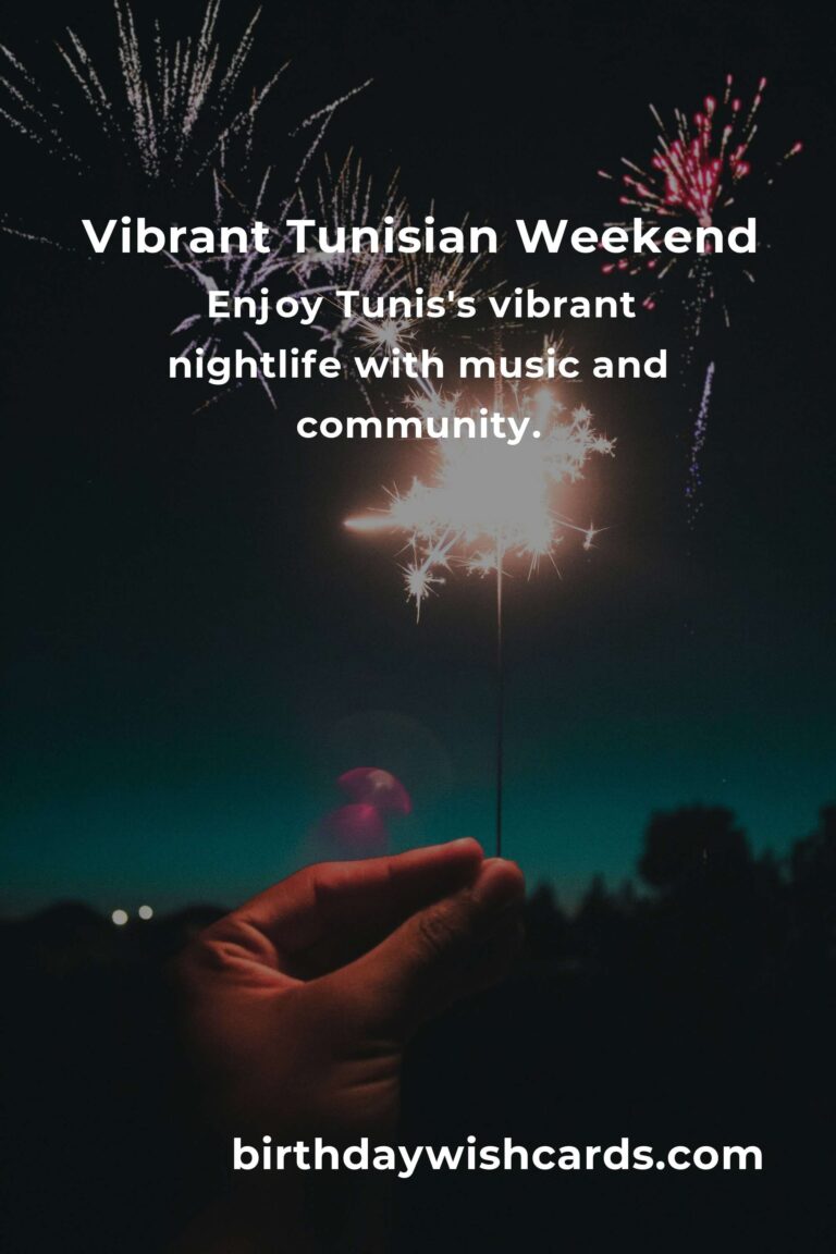 Discover the Heart of Tunis: Unforgettable Local Events This Weekend