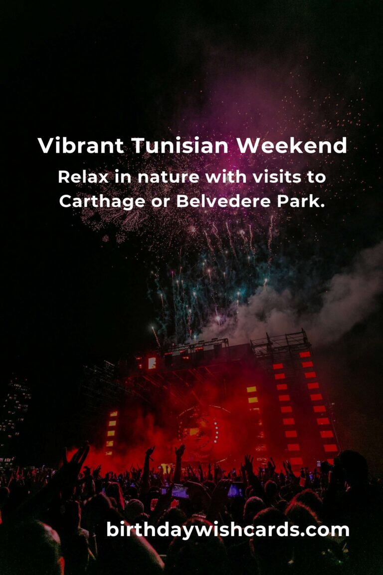 Discover the Heart of Tunis: Unforgettable Local Events This Weekend