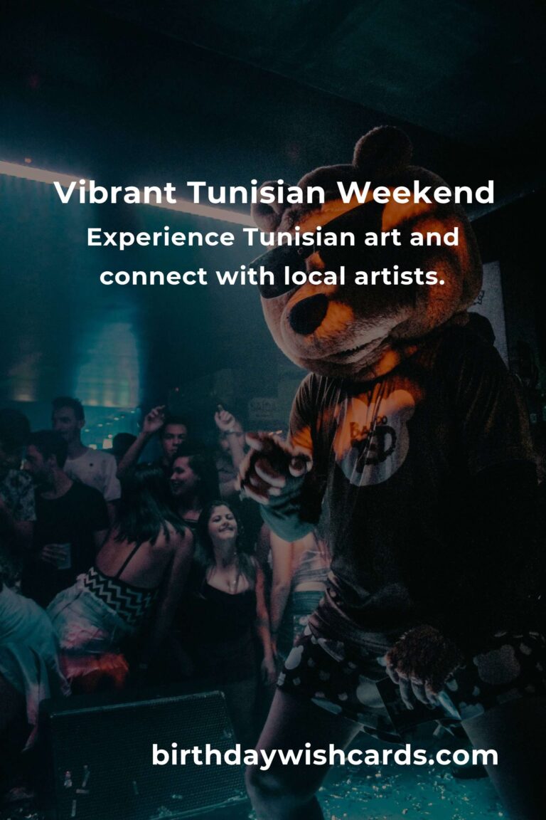 Discover the Heart of Tunis: Unforgettable Local Events This Weekend