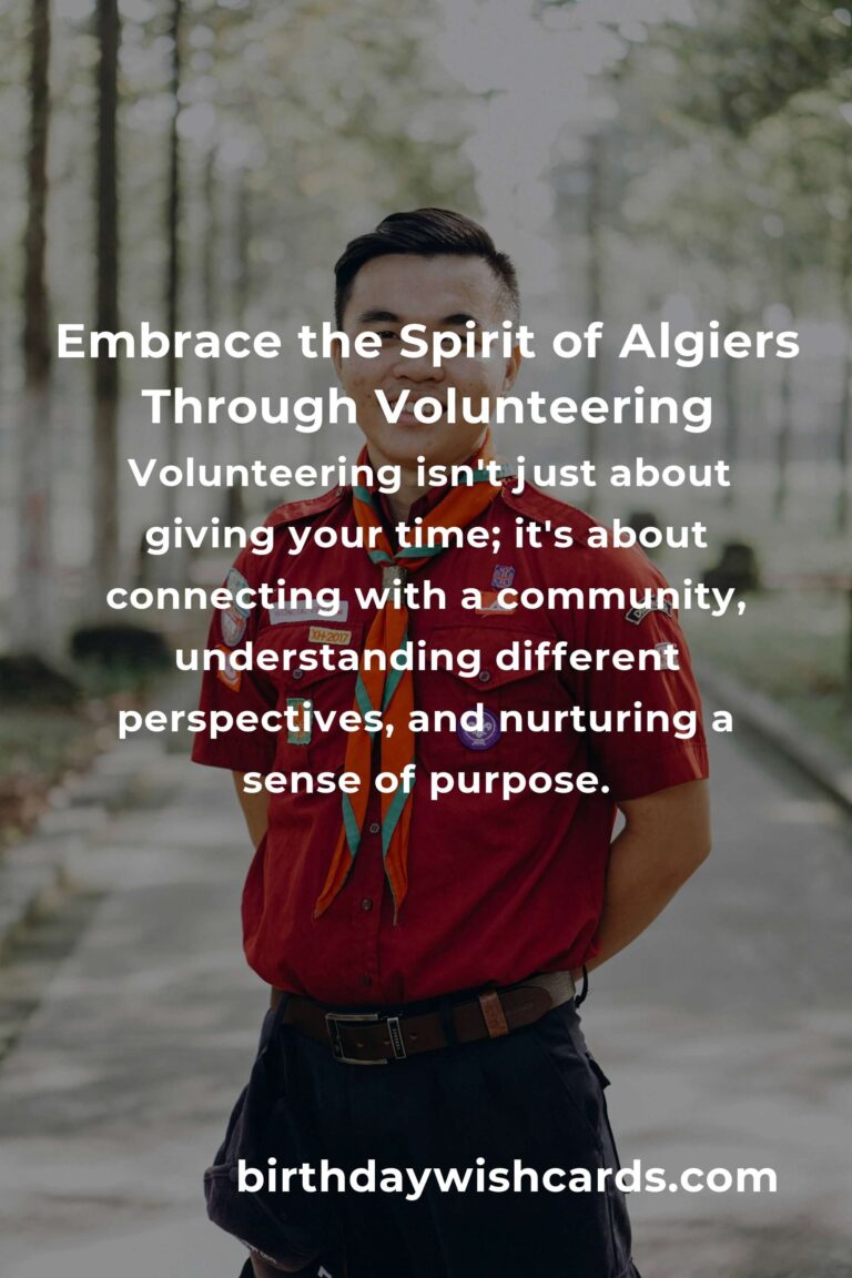 Discover the Heartbeat of Algiers: Beginner-Friendly Volunteer Opportunities