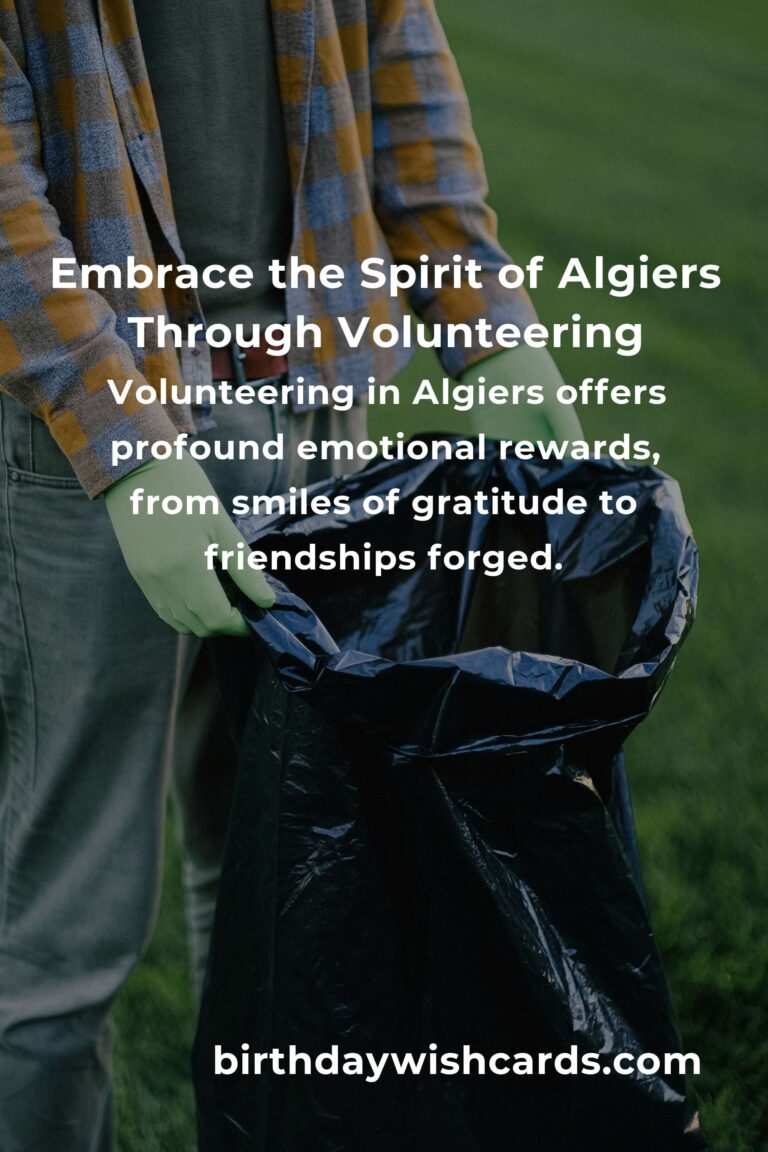 Discover the Heartbeat of Algiers: Beginner-Friendly Volunteer Opportunities
