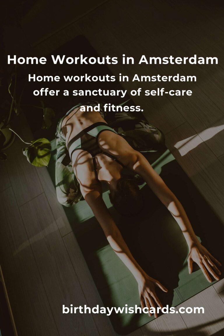 Discover the Heartbeat of Amsterdam: Top Home Workout Classes You Can't Miss in 2025