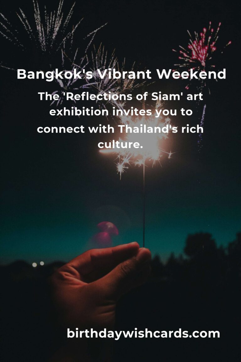 Discover the Heartbeat of Bangkok: Top Local Events This Weekend