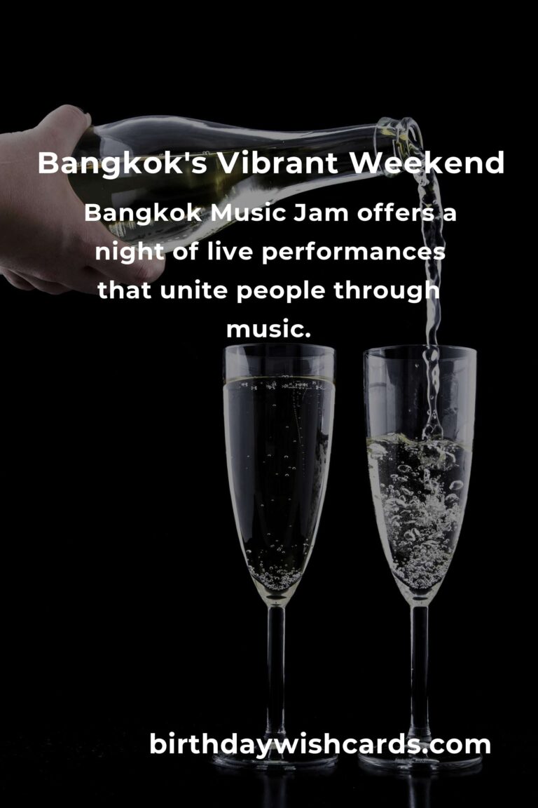 Discover the Heartbeat of Bangkok: Top Local Events This Weekend