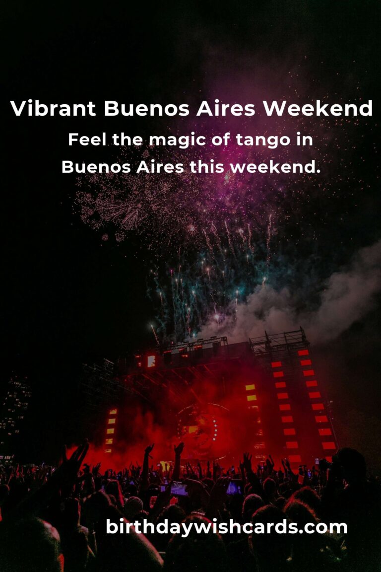 Discover the Heartbeat of Buenos Aires: Unmissable Local Events This Weekend