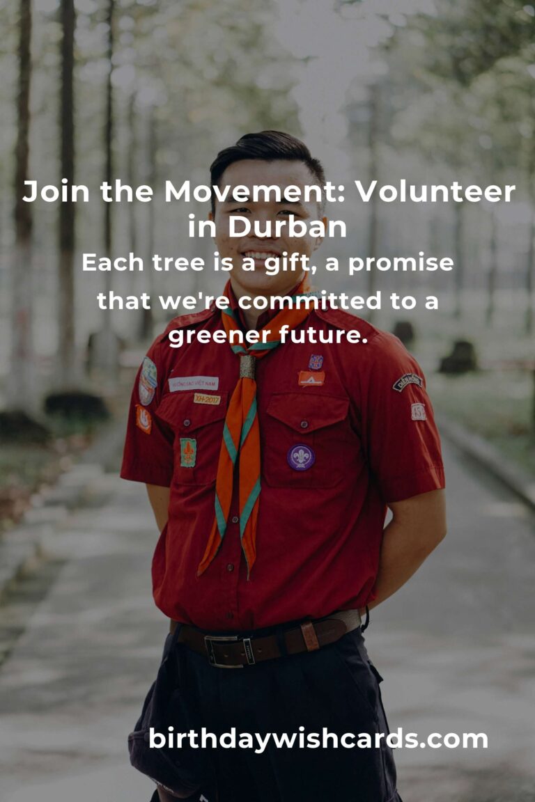 Discover the Heartbeat of Change: Environmental Volunteering in Durban 2025