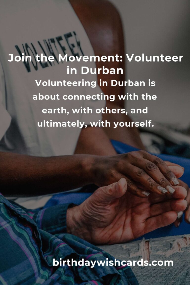 Discover the Heartbeat of Change: Environmental Volunteering in Durban 2025