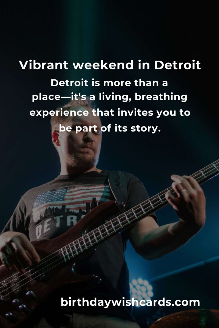 Discover the Heartbeat of Detroit: Top Local Events This Weekend