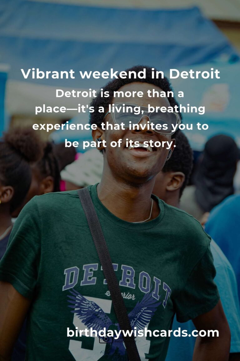 Discover the Heartbeat of Detroit: Top Local Events This Weekend