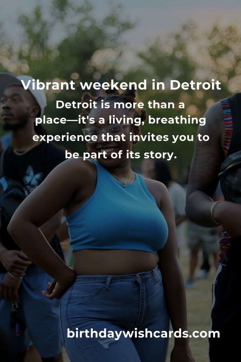 Discover the Heartbeat of Detroit: Top Local Events This Weekend