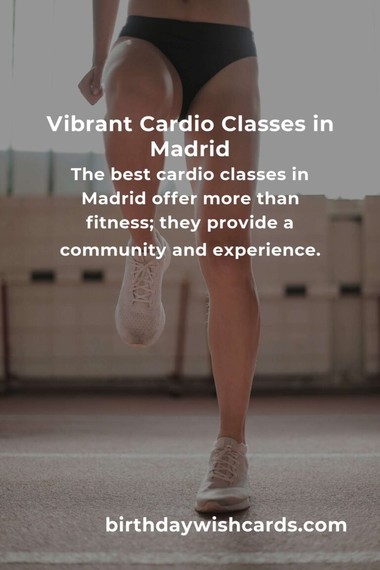 Discover the Heartbeat of Madrid: Best Cardio Workouts Classes for 2025