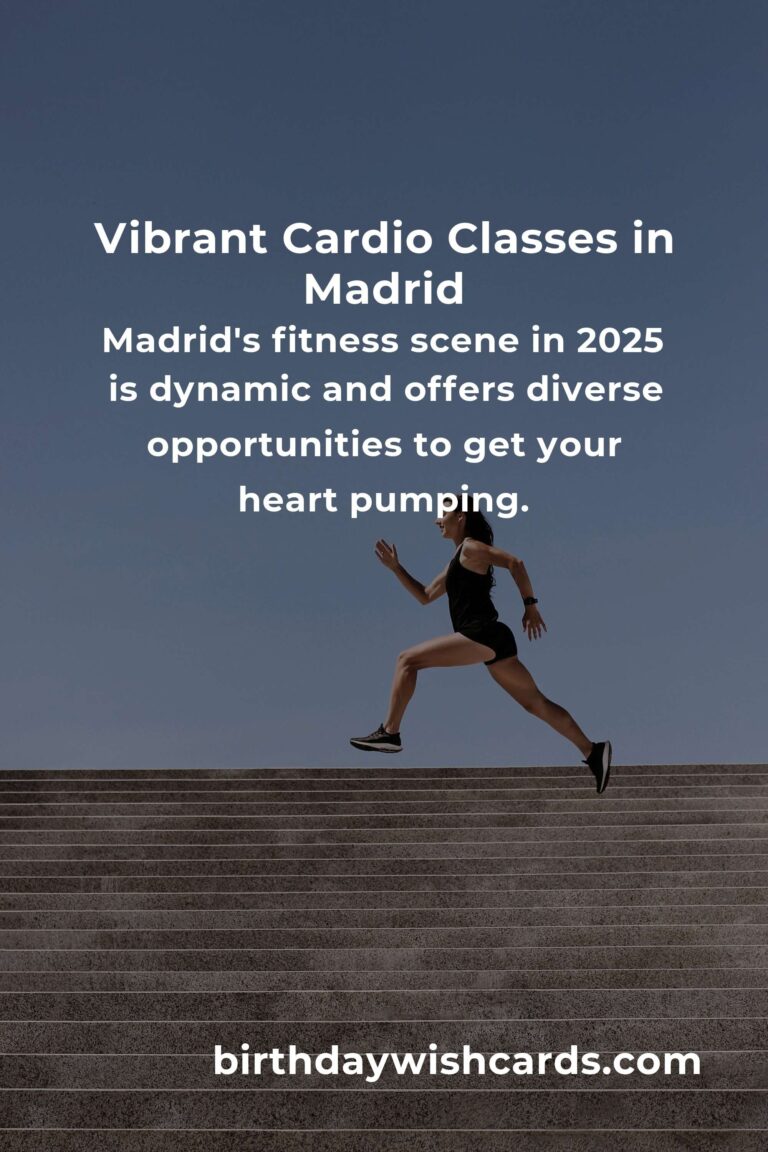 Discover the Heartbeat of Madrid: Best Cardio Workouts Classes for 2025