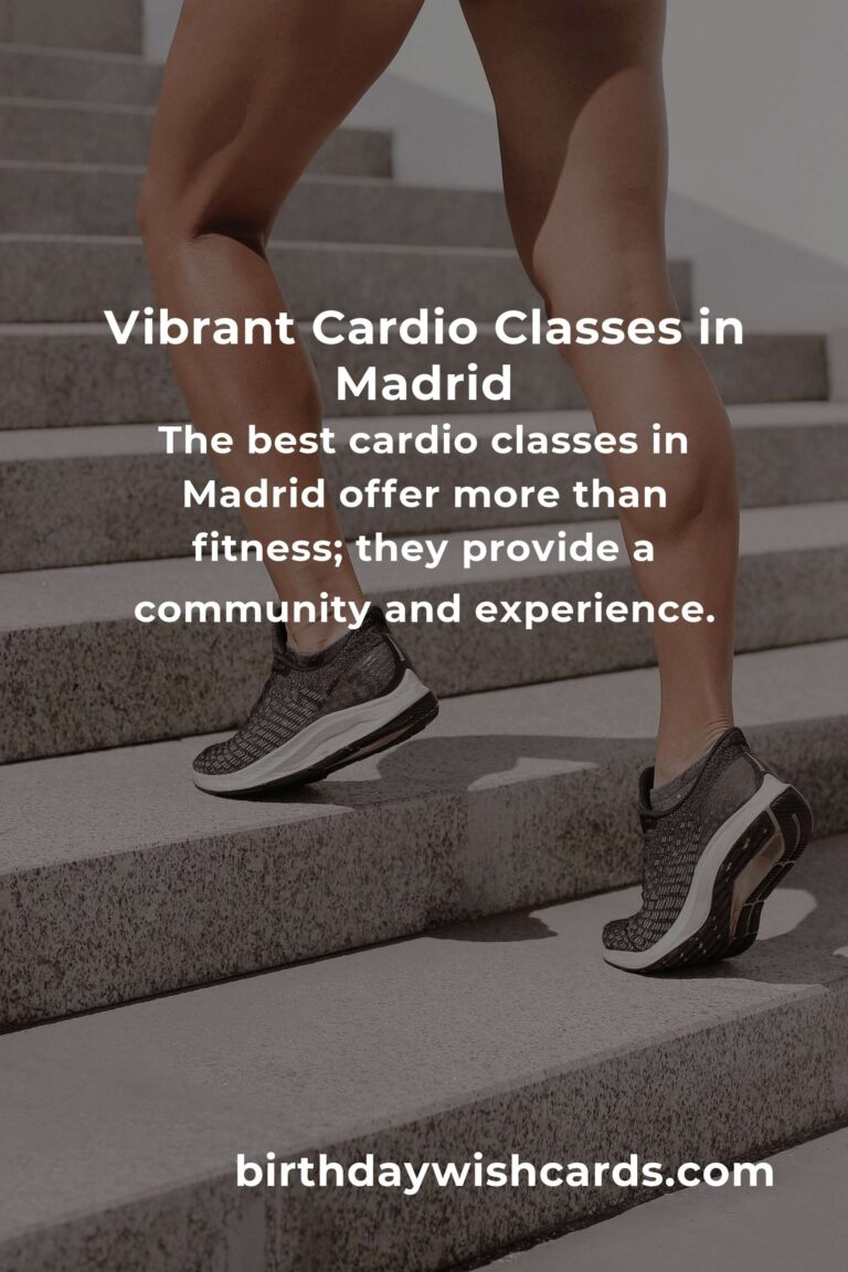 Discover the Heartbeat of Madrid: Best Cardio Workouts Classes for 2025
