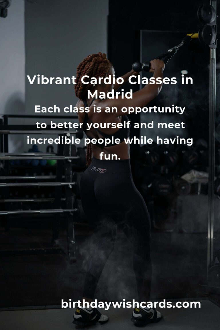 Discover the Heartbeat of Madrid: Best Cardio Workouts Classes for 2025