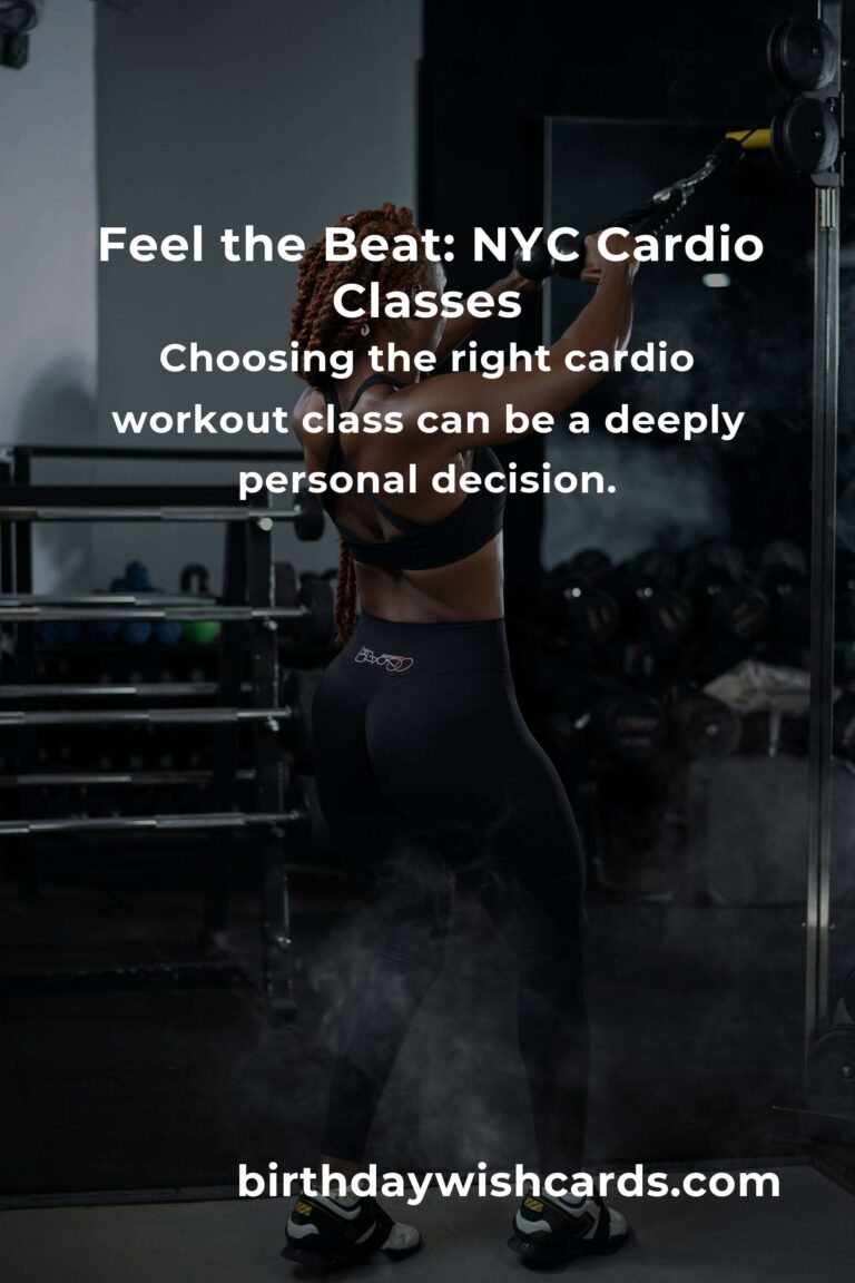 Discover the Heartbeat of New York: Best Cardio Workout Classes for 2025
