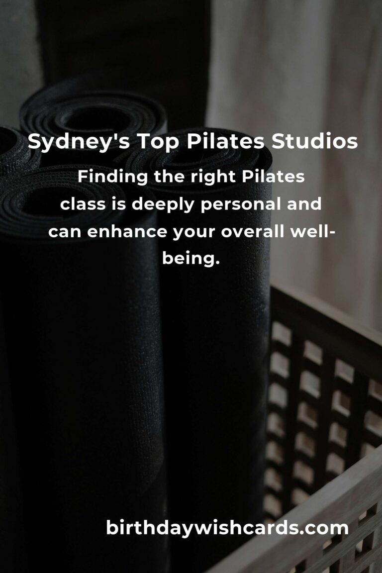 Discover the Heartbeat of Pilates: Best Classes in Sydney for 2025