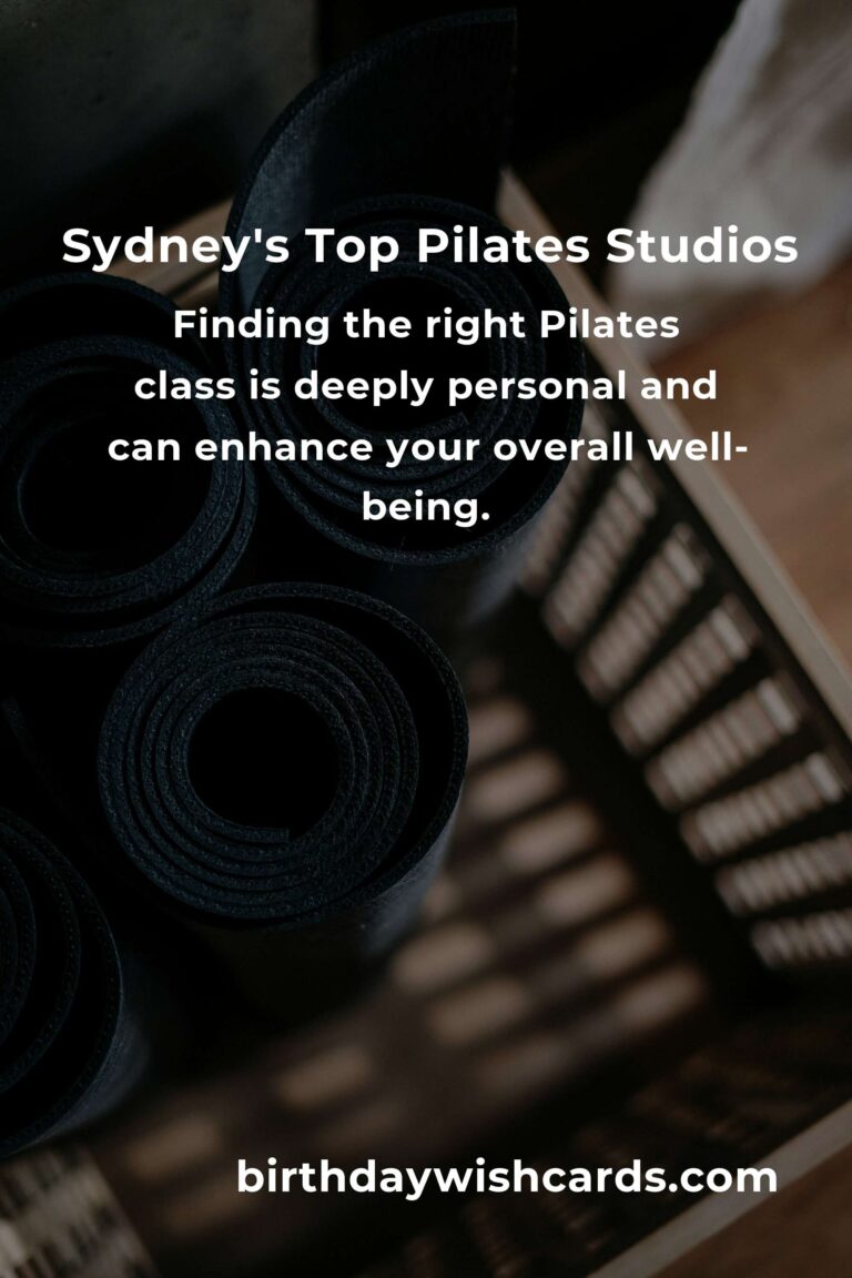 Discover the Heartbeat of Pilates: Best Classes in Sydney for 2025