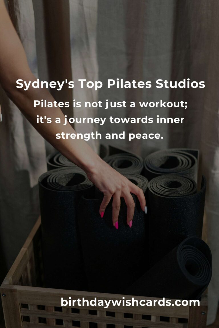 Discover the Heartbeat of Pilates: Best Classes in Sydney for 2025