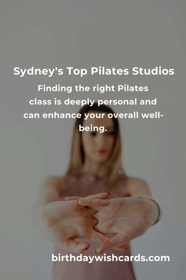 Discover the Heartbeat of Pilates: Best Classes in Sydney for 2025