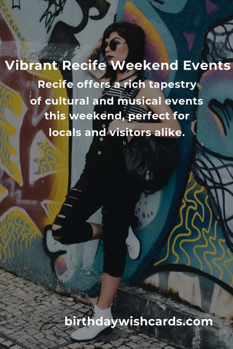 Discover the Heartbeat of Recife: Top Local Events This Weekend