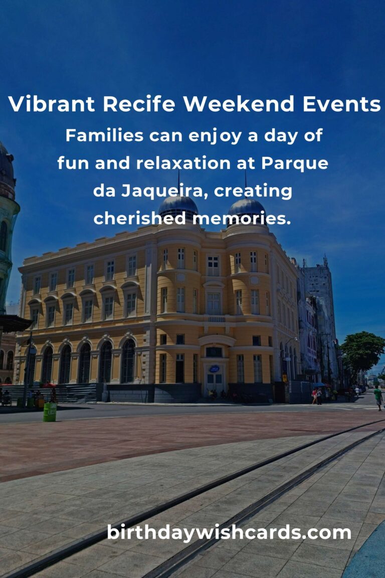 Discover the Heartbeat of Recife: Top Local Events This Weekend