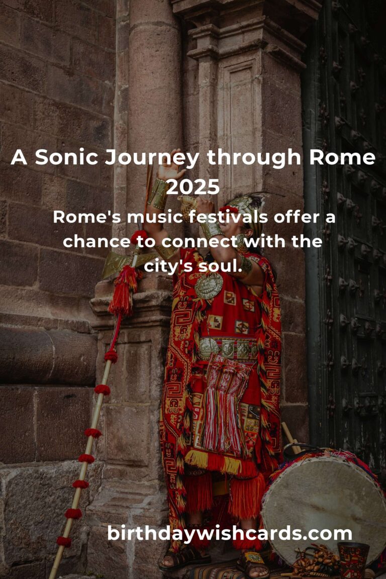 Discover the Heartbeat of Rome: Upcoming Music Festivals in 2025