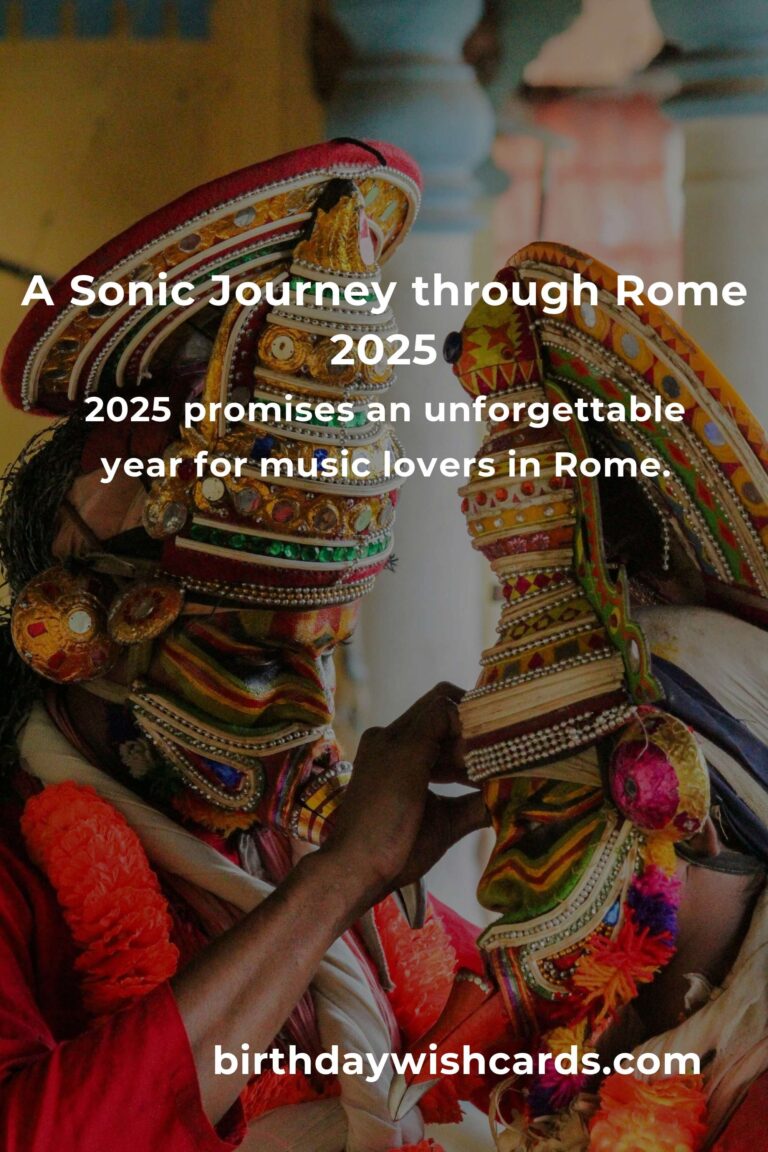 Discover the Heartbeat of Rome: Upcoming Music Festivals in 2025