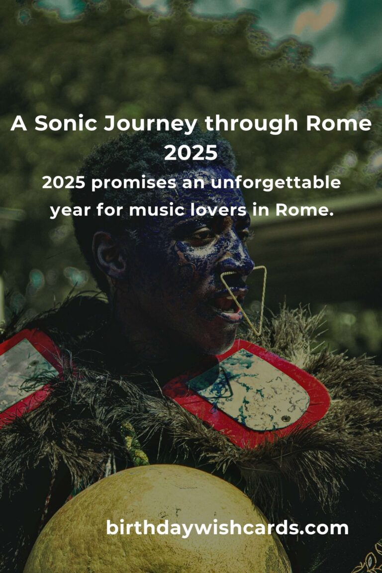 Discover the Heartbeat of Rome: Upcoming Music Festivals in 2025