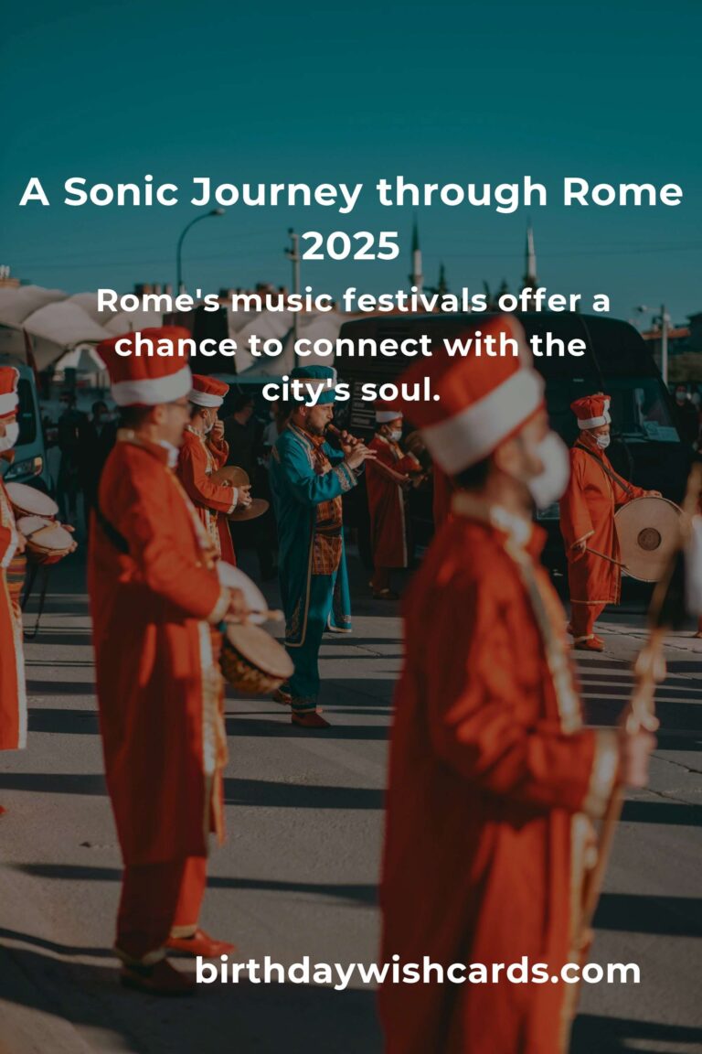 Discover the Heartbeat of Rome: Upcoming Music Festivals in 2025