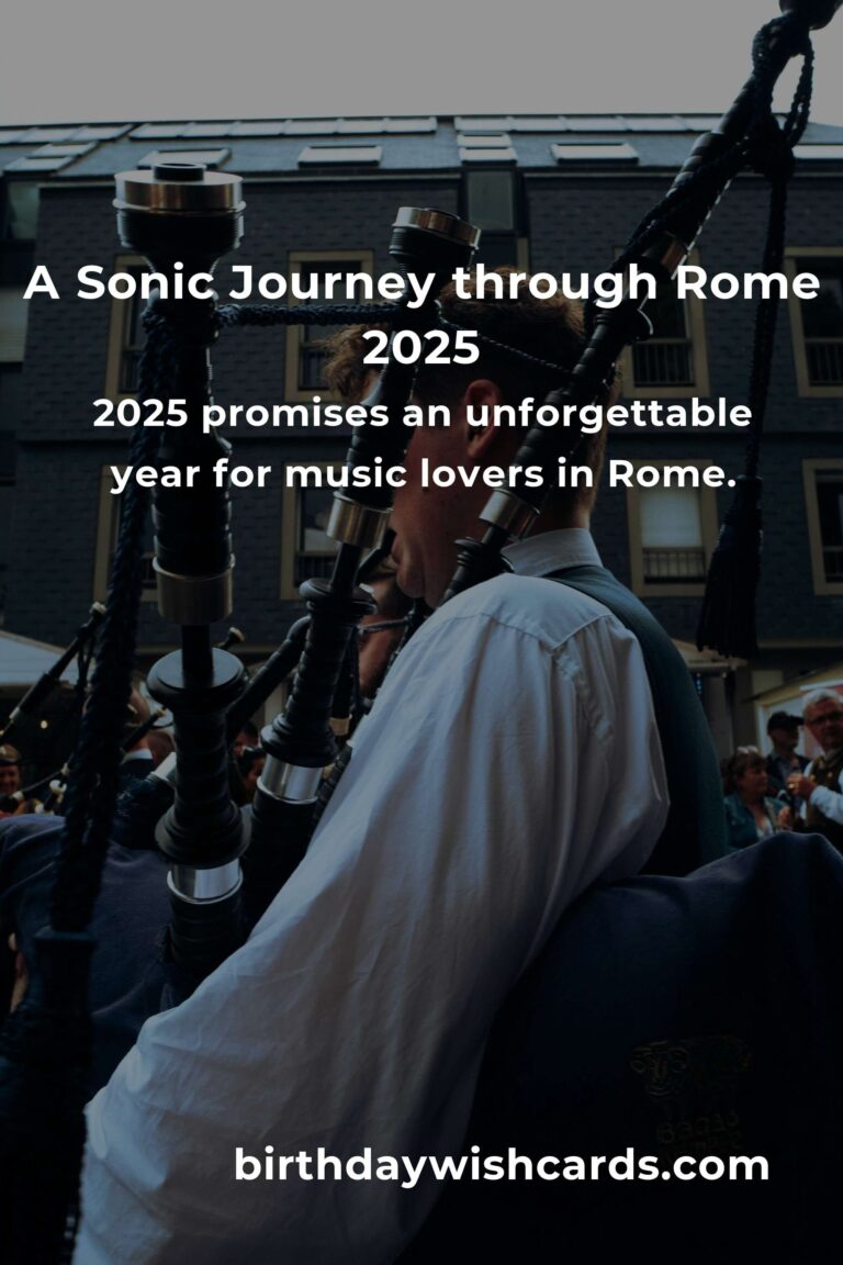 Discover the Heartbeat of Rome: Upcoming Music Festivals in 2025