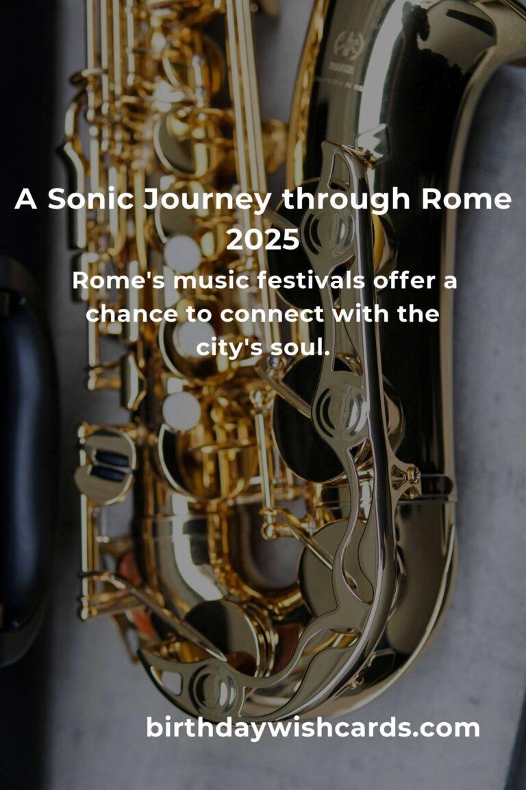 Discover the Heartbeat of Rome: Upcoming Music Festivals in 2025