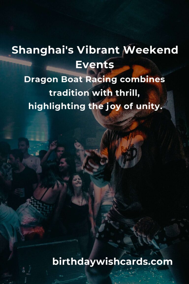 Discover the Heartbeat of Shanghai: Top Local Events This Weekend