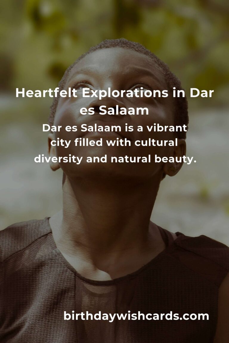 Discover the Heartbeat of Tanzania: Your Ultimate Guide to City Breaks in Dar es Salaam