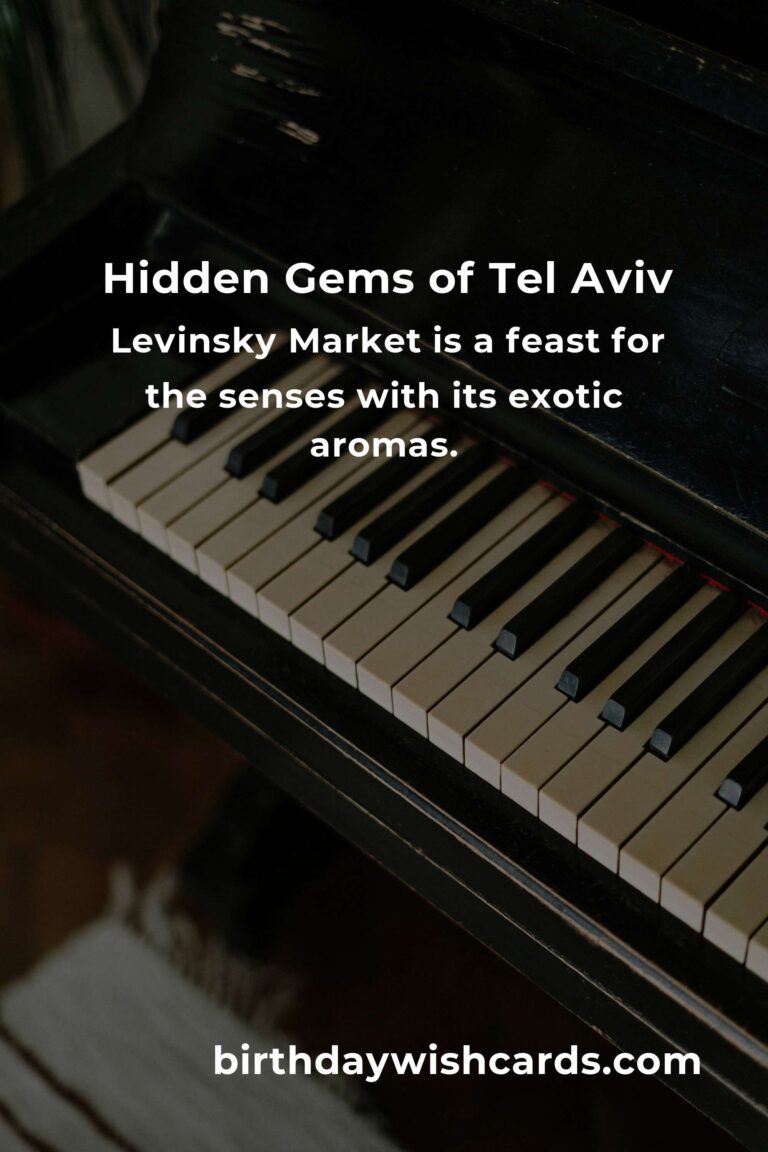 Discover the Heartbeat of Tel Aviv: 32 Hidden Gems That Will Steal Your Heart
