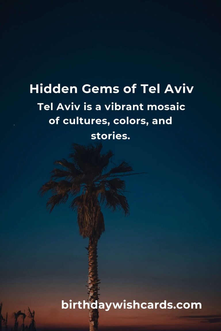 Discover the Heartbeat of Tel Aviv: 32 Hidden Gems That Will Steal Your Heart