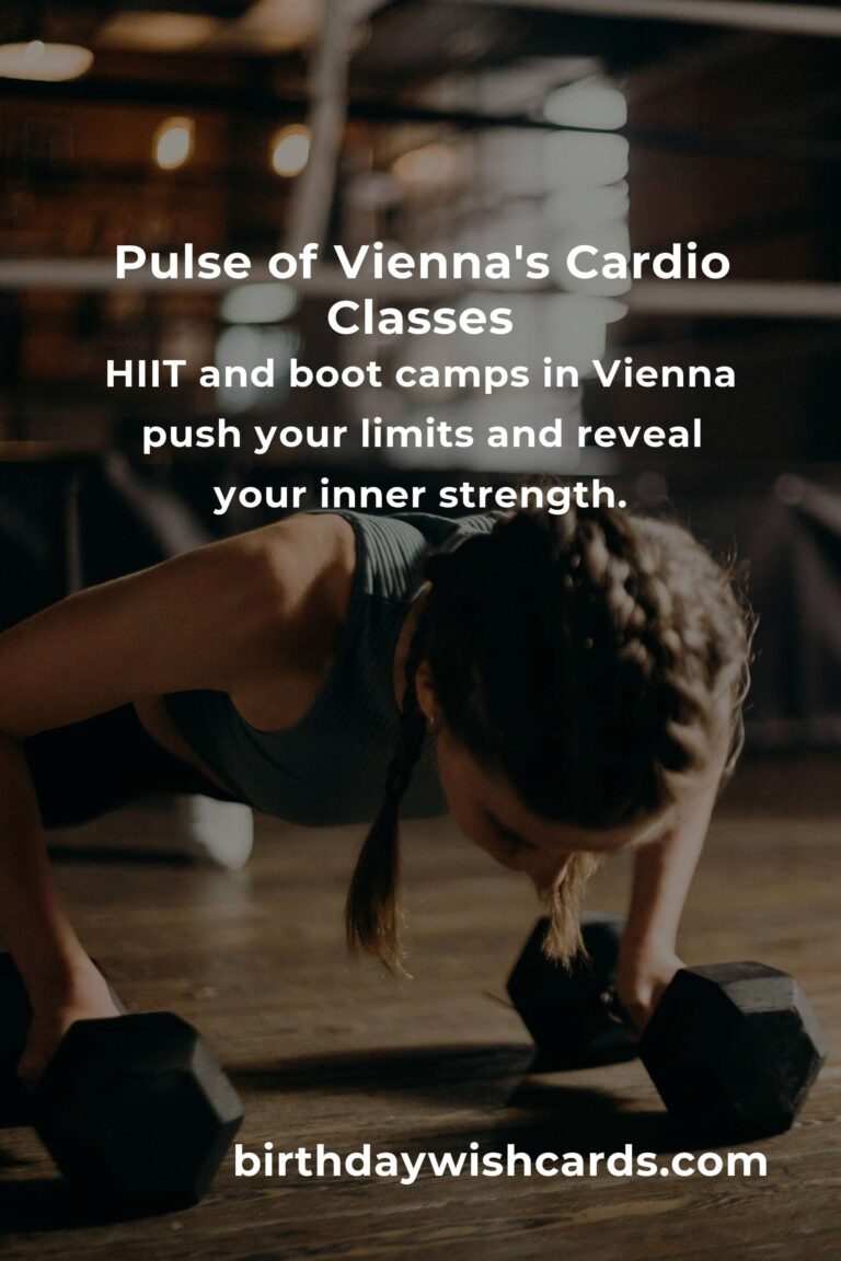Discover the Heartbeat of Vienna: Best Cardio Workout Classes in 2025
