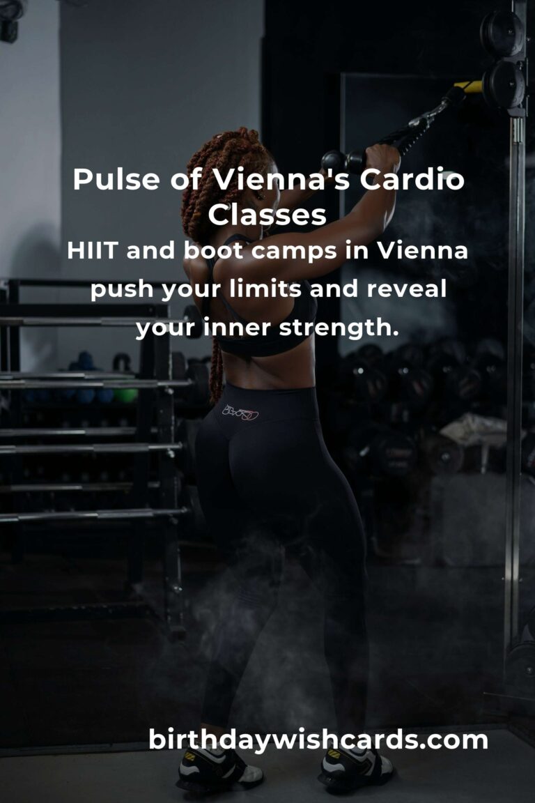 Discover the Heartbeat of Vienna: Best Cardio Workout Classes in 2025