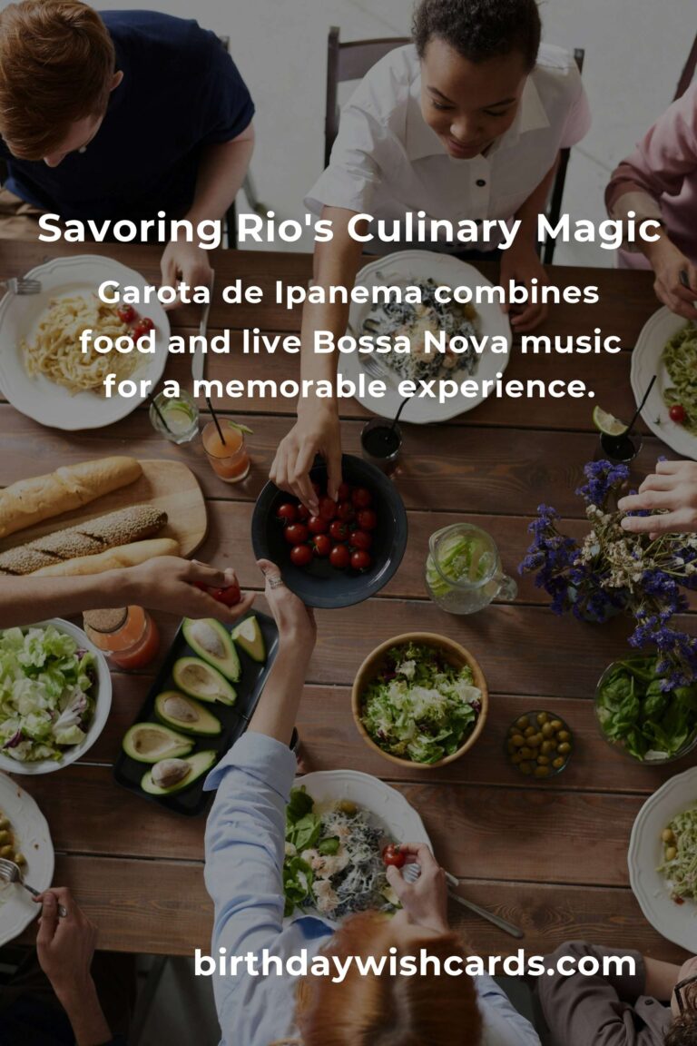 Discover the Heartfelt Culinary Delights: Best Dinner Ideas in Rio de Janeiro for 2025
