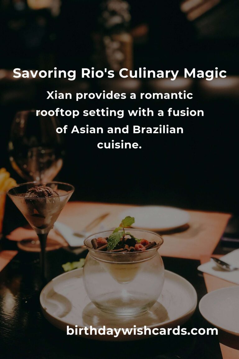 Discover the Heartfelt Culinary Delights: Best Dinner Ideas in Rio de Janeiro for 2025