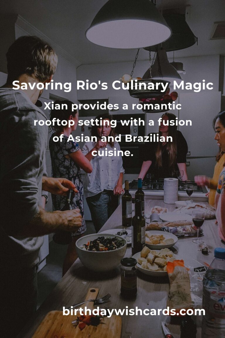 Discover the Heartfelt Culinary Delights: Best Dinner Ideas in Rio de Janeiro for 2025