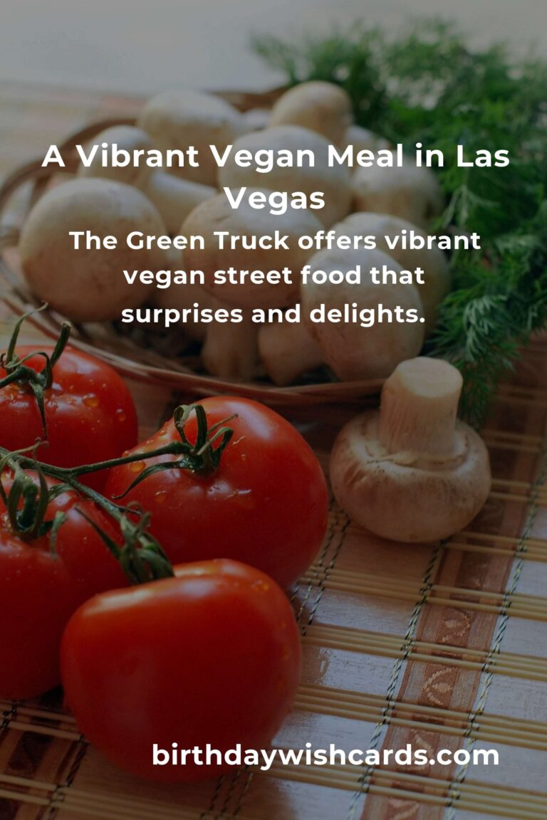 Discover the Heartfelt Delight of the Best Vegan Meals in Las Vegas for 2025