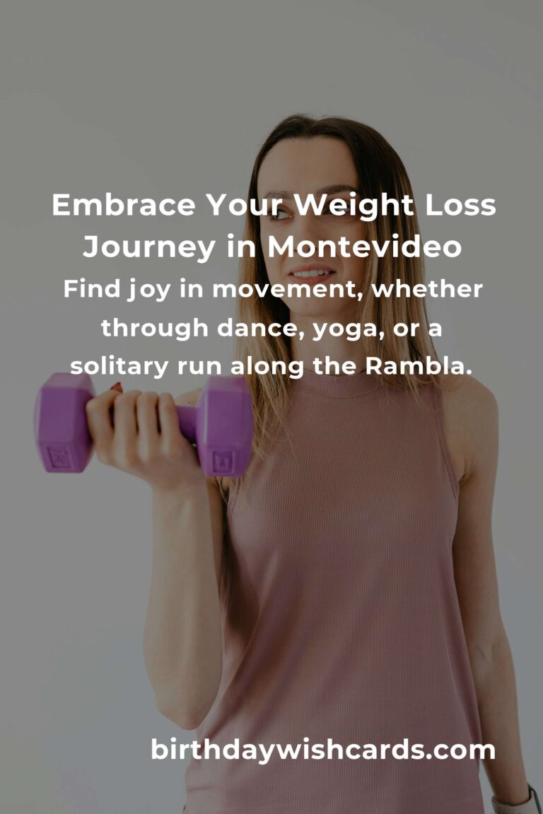Discover the Heartfelt Journey of Daily Habits for Weight Loss in Montevideo