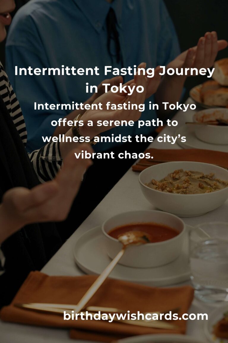 Discover the Heartfelt Journey of Intermittent Fasting in Tokyo for 2025
