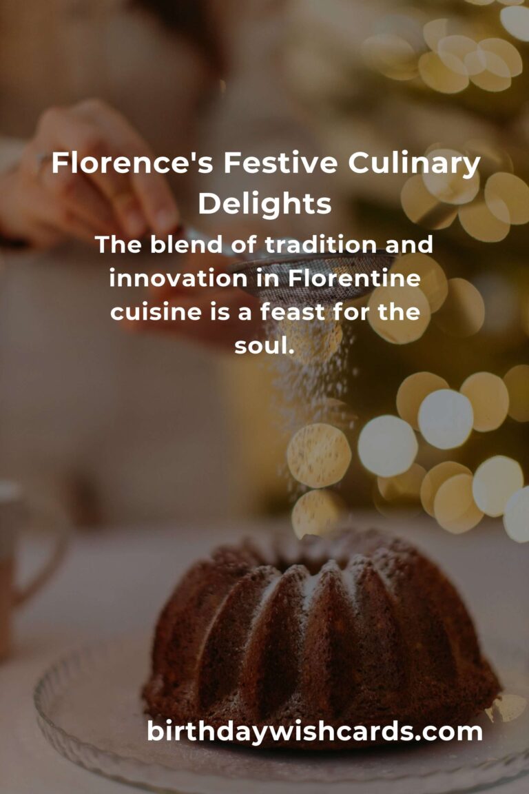 Discover the Heartfelt Joy of Holiday Cooking in Florence for 2025