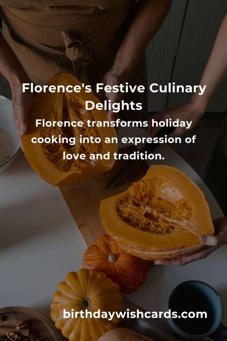 Discover the Heartfelt Joy of Holiday Cooking in Florence for 2025