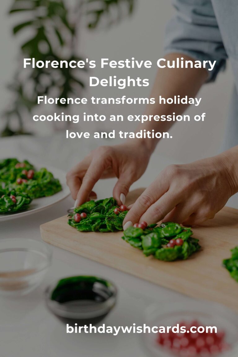 Discover the Heartfelt Joy of Holiday Cooking in Florence for 2025