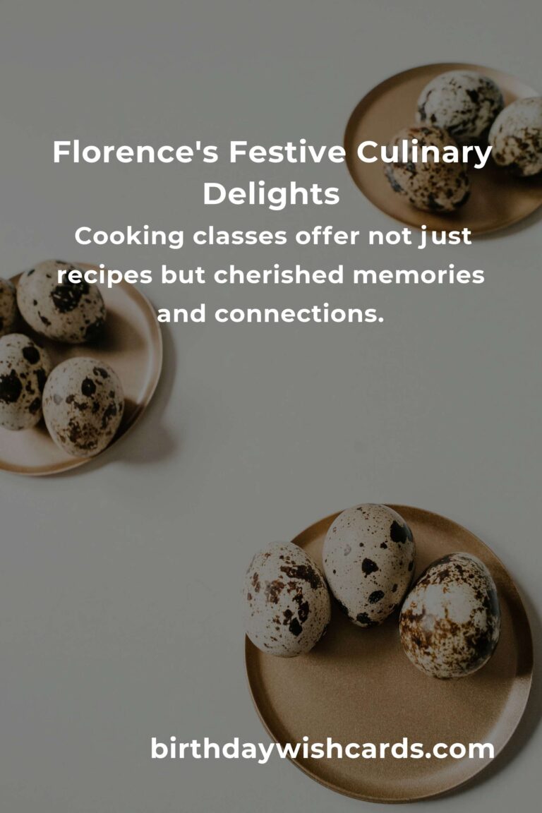 Discover the Heartfelt Joy of Holiday Cooking in Florence for 2025