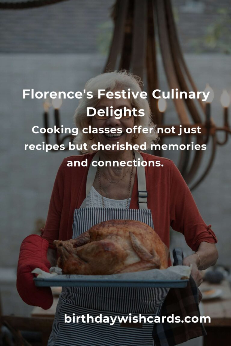 Discover the Heartfelt Joy of Holiday Cooking in Florence for 2025