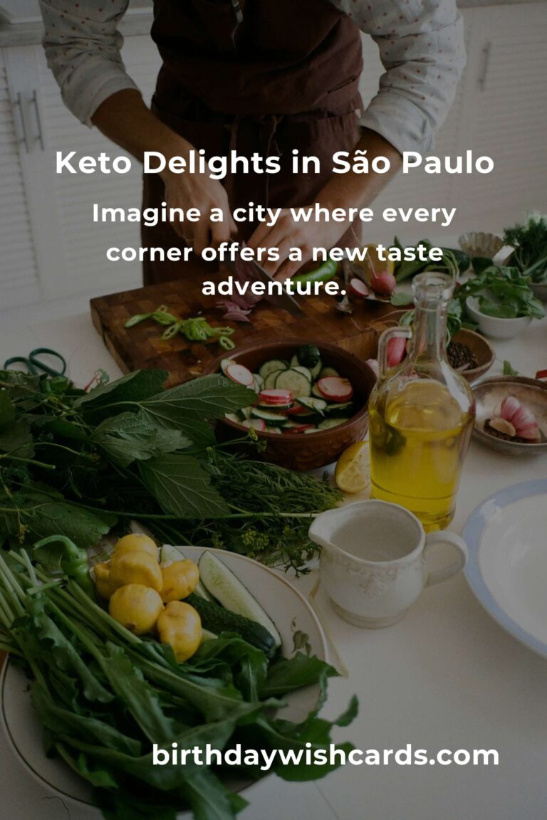 Discover the Heartfelt Joy of Keto Recipes in São Paulo – Your 2025 Guide